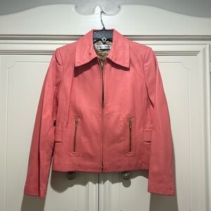 Dusty Rose Pink - Dana Buchman women’s leather. Never worn - Like New